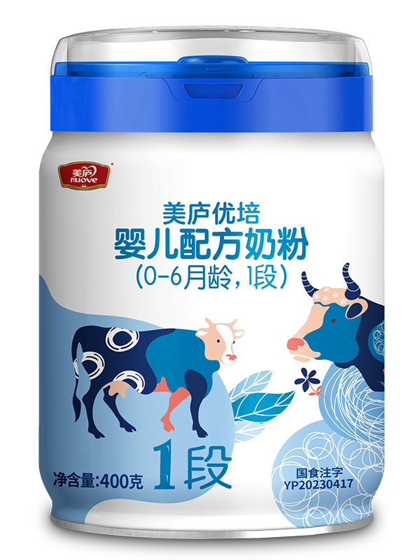 明博体育优培较大婴儿配方奶粉400g1段