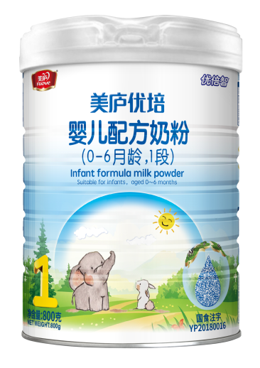 明博体育优培婴幼儿配方奶粉800克1段